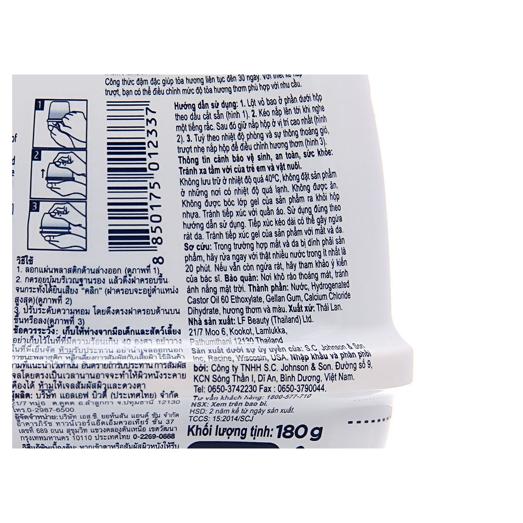 Sáp Thơm Glade Hương Hoa Tươi Mát 180g