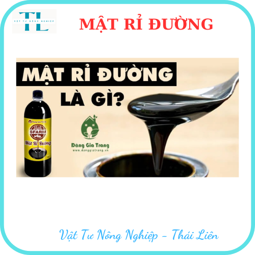 Mật Rỉ Đường Dùng Nuôi Cấy Vi Sinh, Ủ Rác Thải Hữu Cơ, Cải tạo đất, Ủ Phân Chai 1 Lít Sfarm