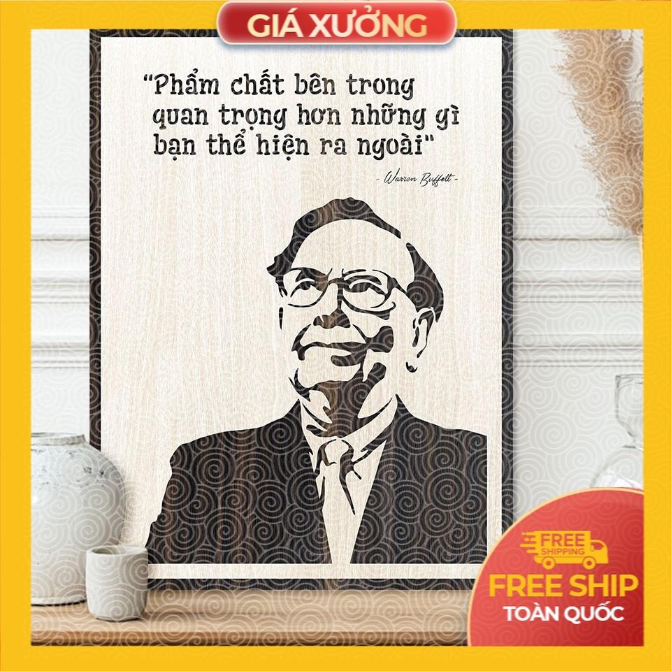 Tranh gỗ tạo động lực trang trí văn phòng - "Phẩm chất bên trong quan trọng hơn những gì bạn thể hiện ra ngoài"