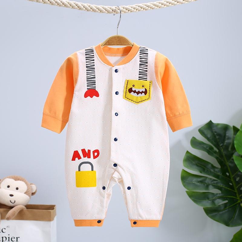 Body liền thân, bodysuit dài tay cotton cho bé trai và bé gái sơ sinh từ 3-12kg, hàng đẹp phong cách mới