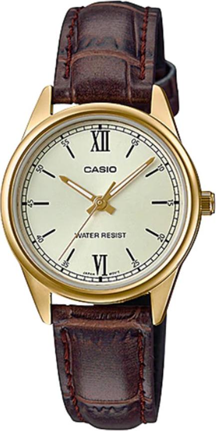 Đồng hồ nữ dây da Casio LTP-V005GL-9BUDF