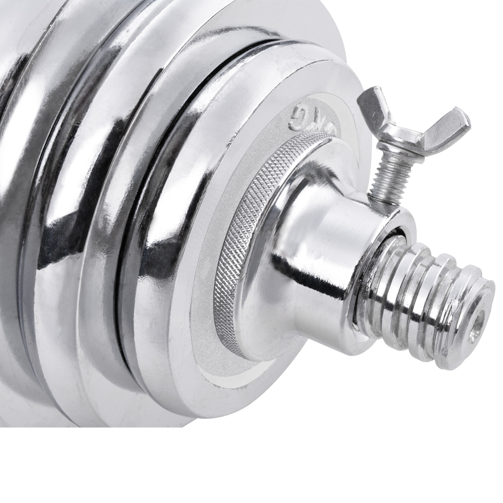 OneTwoFit tạ tập tay Barbell Dumbbell Weight Barbell bar OT010. Bộ đĩa tạ tập gym tạ tay 20kg