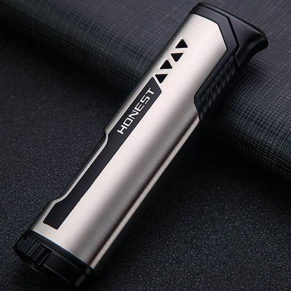 Vỏ Hột Quẹt Bật Lửa Khò 1 Tia Honest BCZ-496 Nhỏ Gọn Tiện Lợi Đẹp Độc Lạ - Giao màu ngẫu nhiên