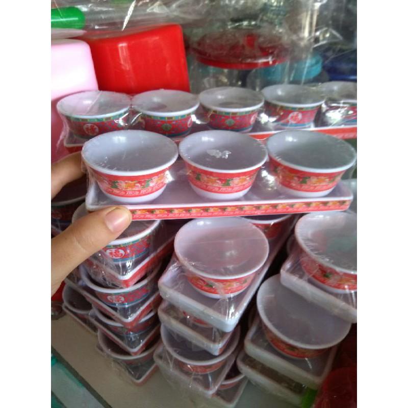 Bộ chung cúng nước mica