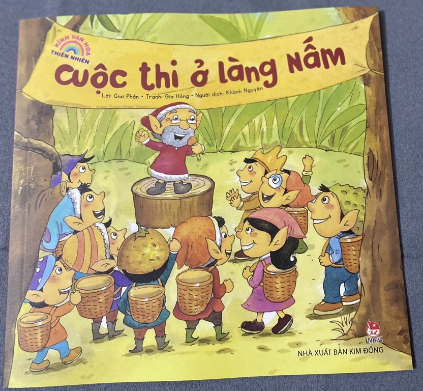 Sách - Kính vạn hoa thiên nhiên: Cuộc thi ở làng Nấm