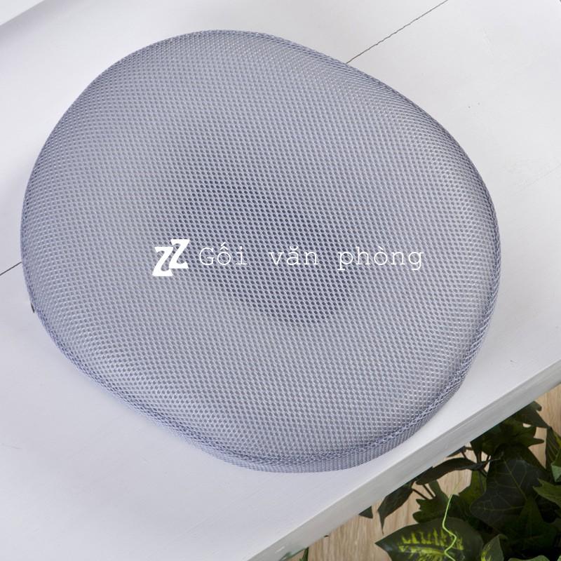 Đệm ngồi bệnh trĩ, đau xương cụt loại dày có lỗ rộng vỏ lưới thoáng mát LM500