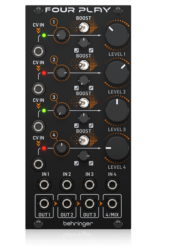 Behringer FOUR PLAY Eurorack Synthesizers- Hàng Chính Hãng