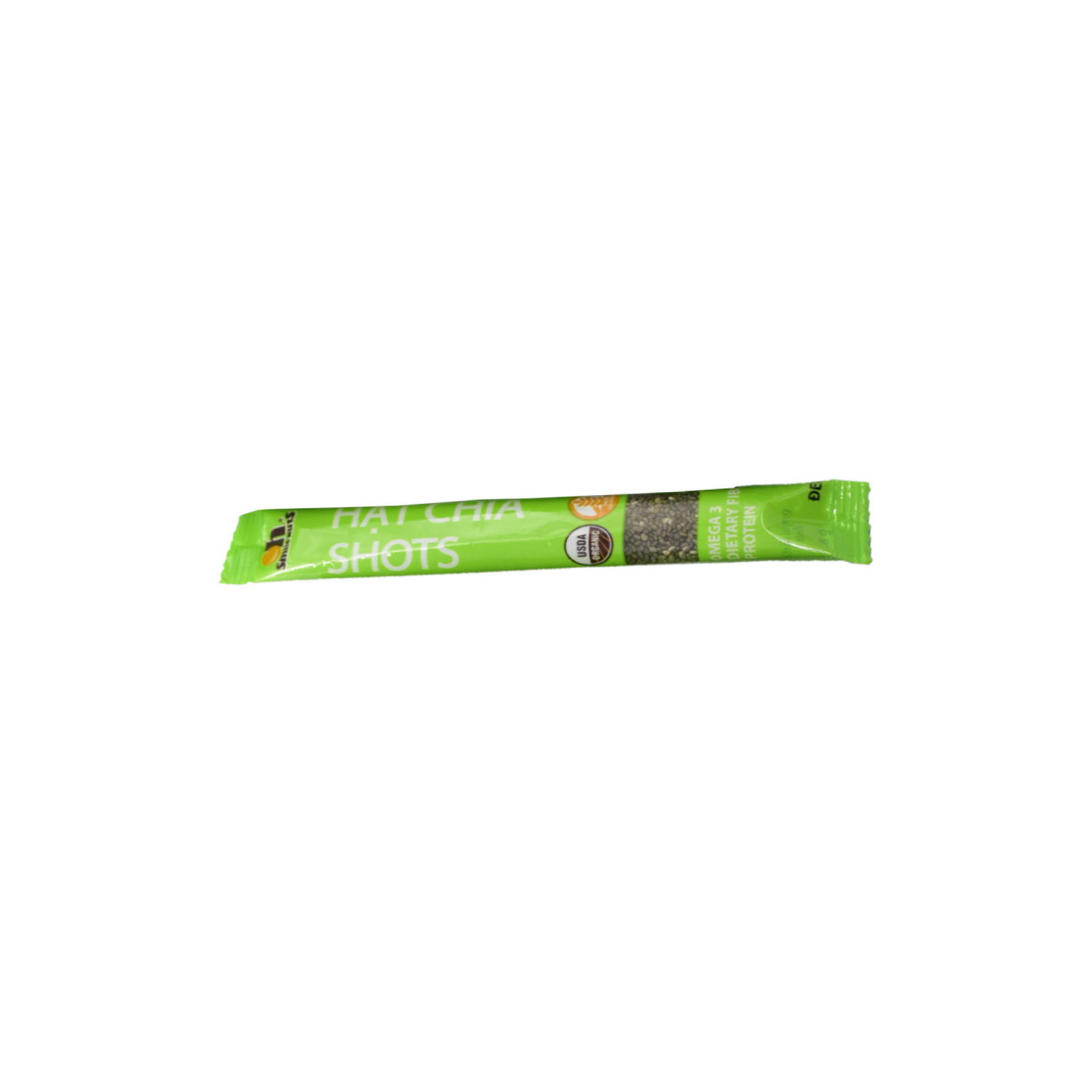 Tép Hạt Chia Shots hữu cơ Smile Nuts gói nhỏ tiện dụng (8g/tép) - Hạt chia nhập khẩu từ Nam Mỹ - Organic Chia Seed Shots 8g