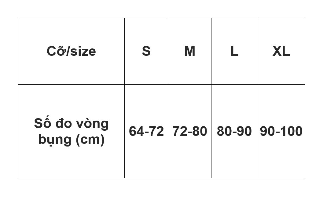 Đai hỗ trợ cơ bụng ORBE H1 - Trắng