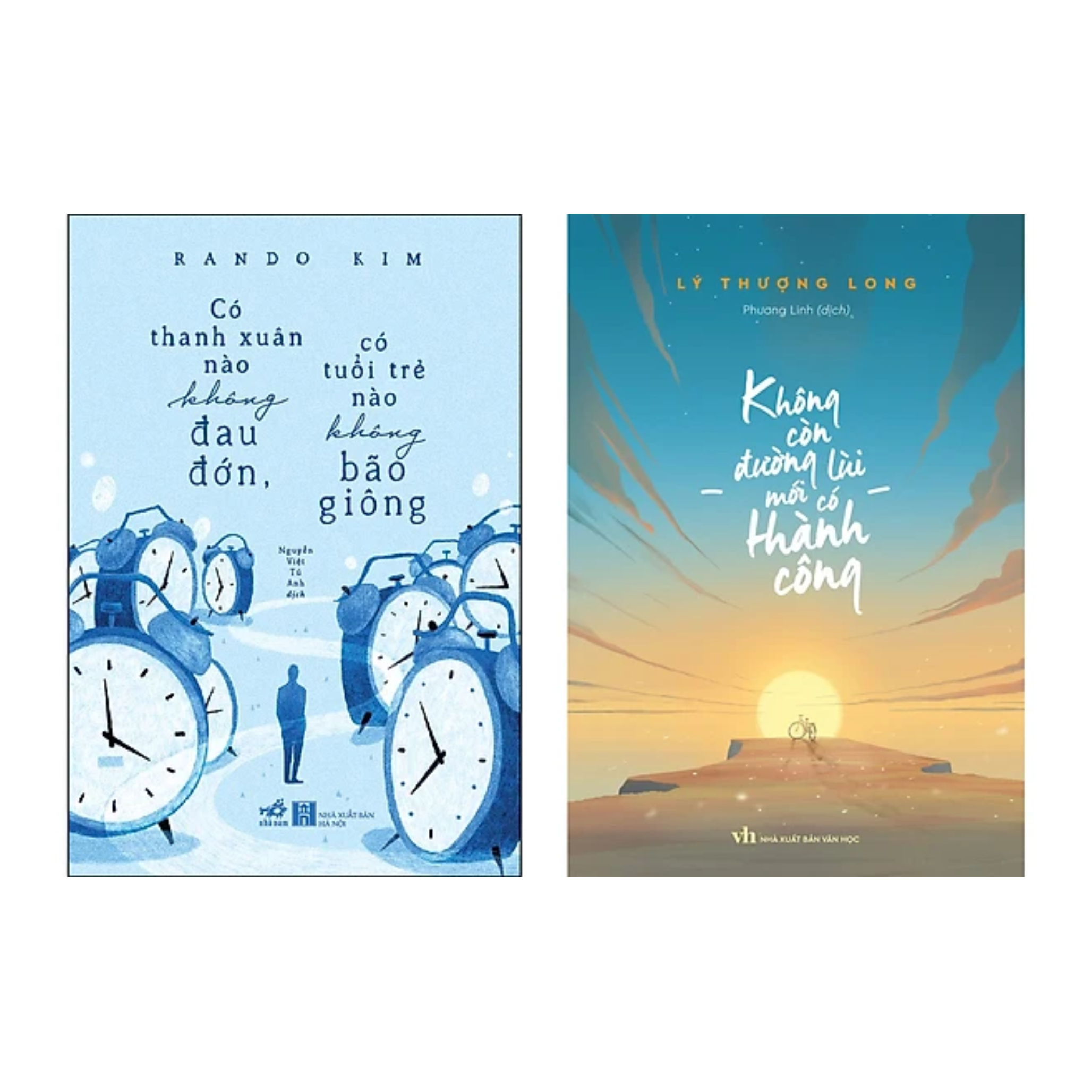 Combo 2 Cuốn Kỹ Năng Sống: Có Thanh Xuân Nào Không Đau Đớn, Có Tuổi Trẻ Nào Không Bão Giông + Không Còn Đường Lùi Mới Có Thành Công