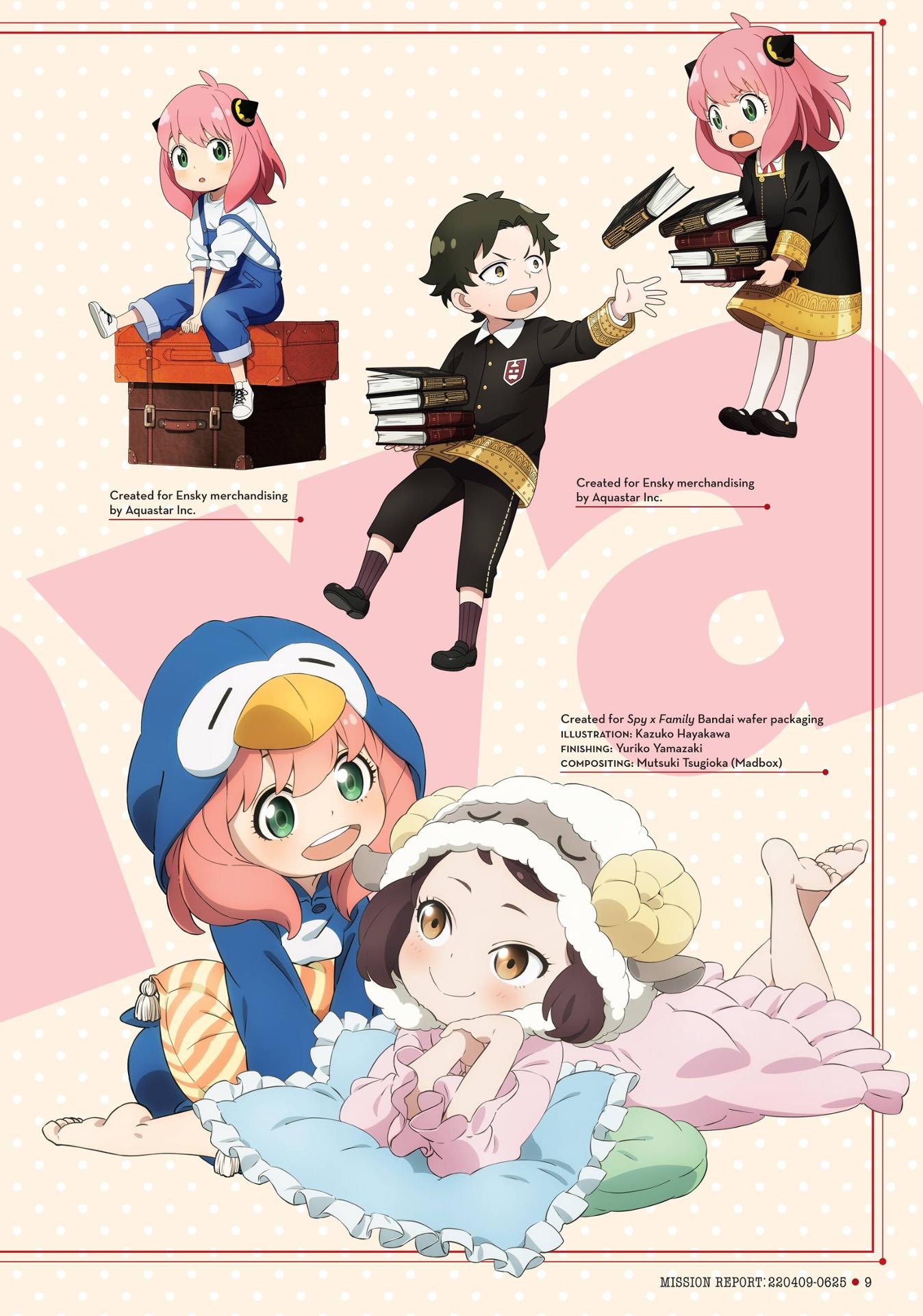 Sách ngoại văn: Spy X Family - The Official Anime Guide -Mission Report - 220409-0625