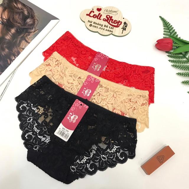 Combo 3 quần lót ren viền hoa