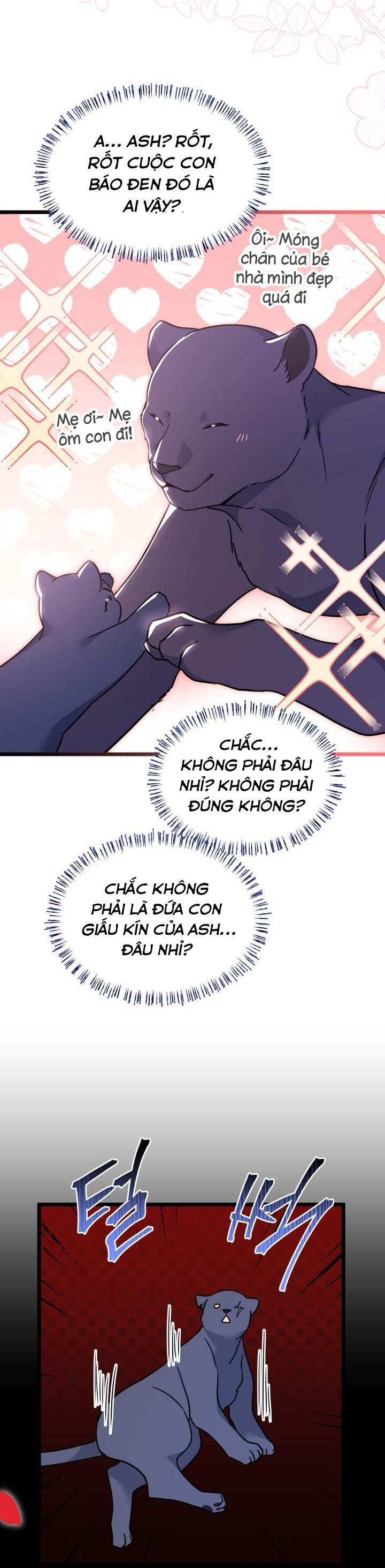 mối liên kết giữa báo đen và bé thỏ chapter 160 17