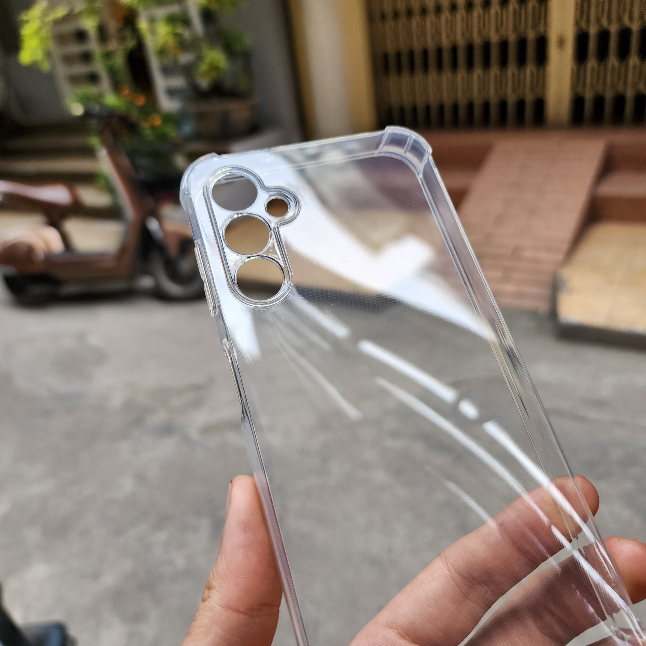Ốp Lưng Chống Sốc cho Samsung Galaxy A14 4G/ 5G Dẻo Trong Suốt, Ôm Khít Máy, Có Gờ Bảo Vệ Camera.