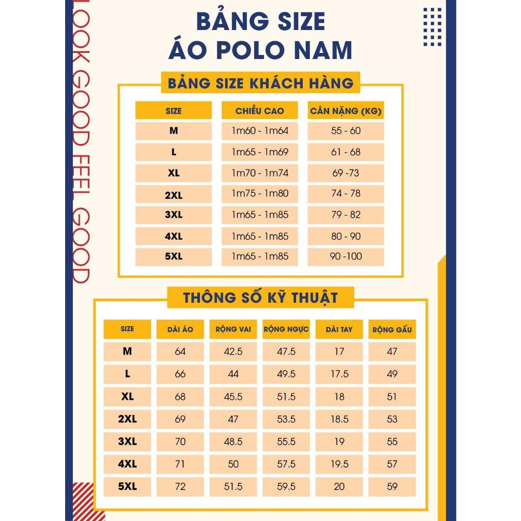 Áo Polo Nam YODY chất liệu cotton airycool siêu mát mềm mịn bo quả trám APM5083