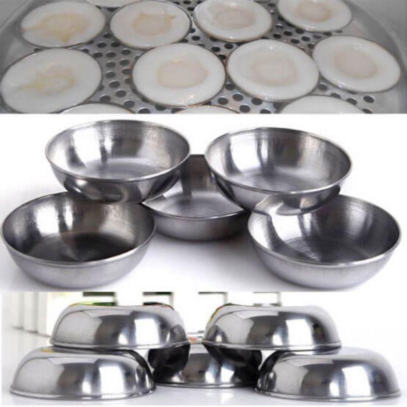 Combo 10 chén chấm inox, chén muối tiêu, chén mắm