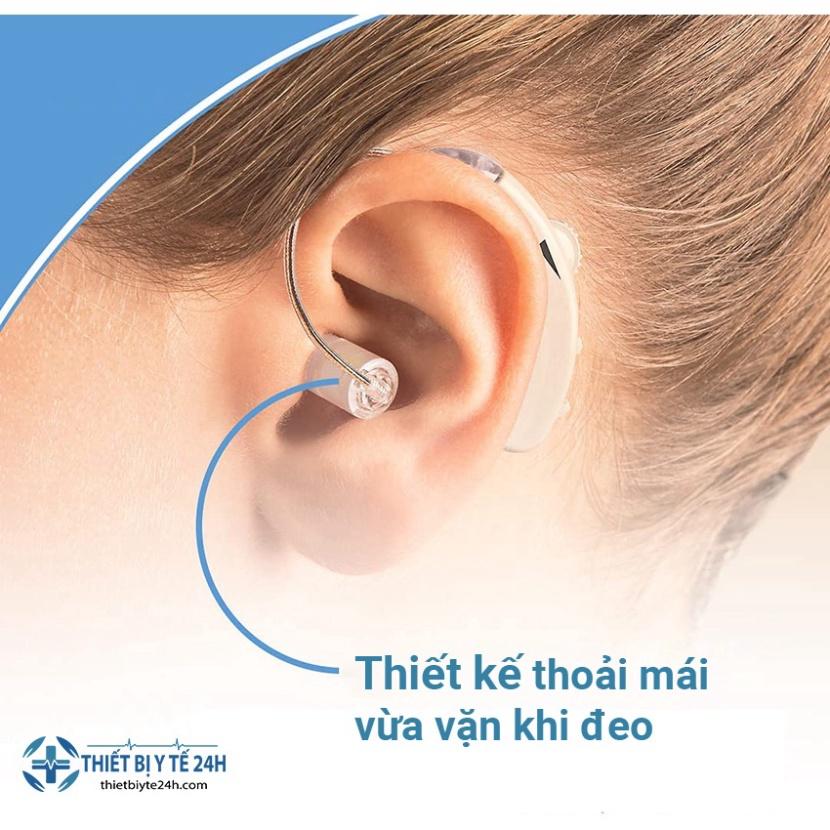 Máy Trợ Thính - Tai Nghe Trợ Thính Cho Người Già Beurer HA50, Khuếch Đại Âm Thanh 40dB, Trọng Lượng Siêu Nhỏ