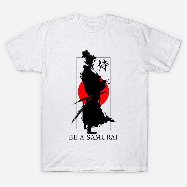 Áo phông Unisex BE A SAMURAI/ Áo thun ngắn tay cotton