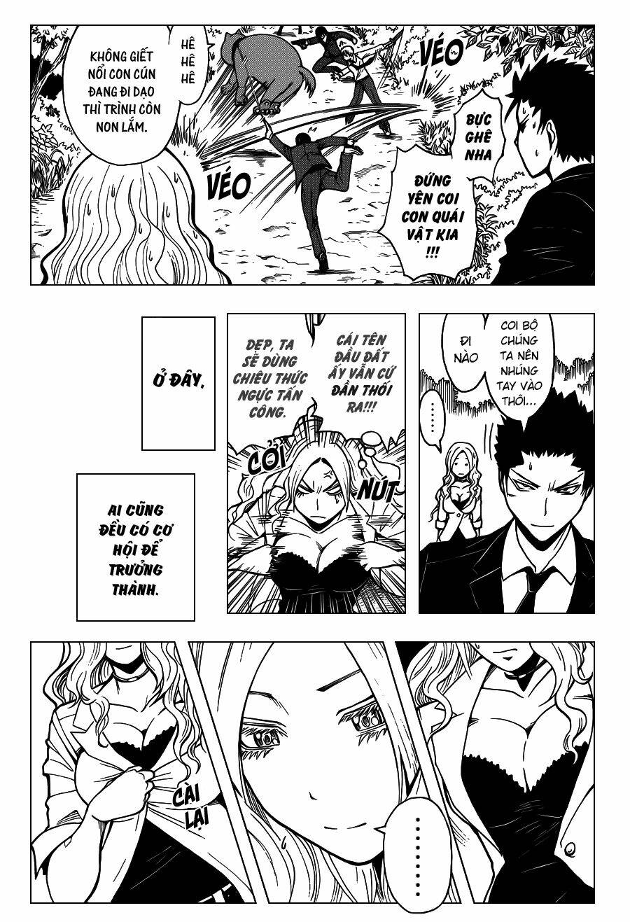 hãy ám sát ta để cứu lấy trái đất chapter 110 19