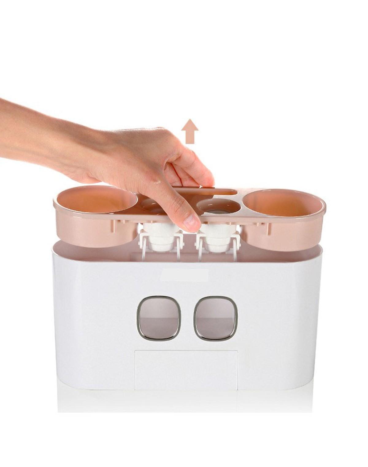 Hộp đựng kem đánh răng - bộ nhả kem đánh răng tự động - GDHN Loại Tốt