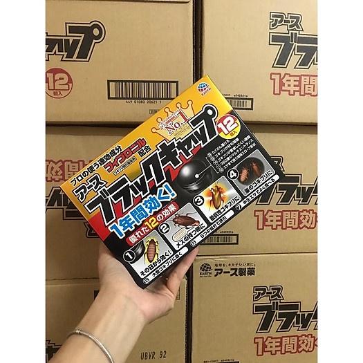 Thuốc diệt gián Nhật 12 viên không mùi, an toàn khi sử dụng