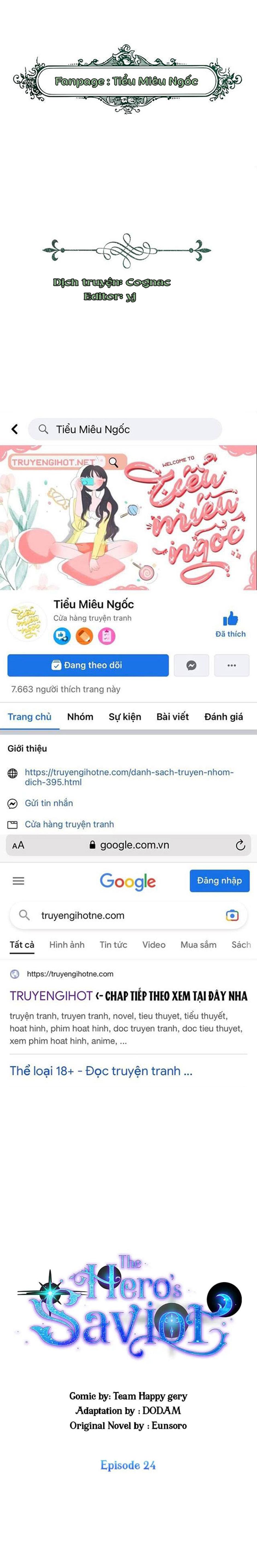 vị cứu tinh của nhân vật chính chapter 24 1