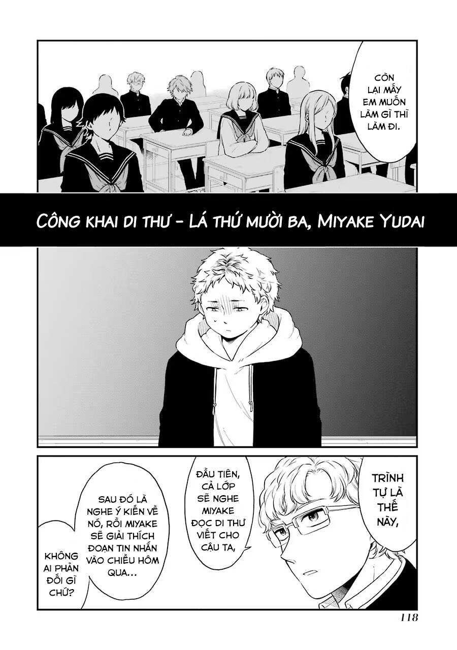 di thư trên bàn chapter 18 34