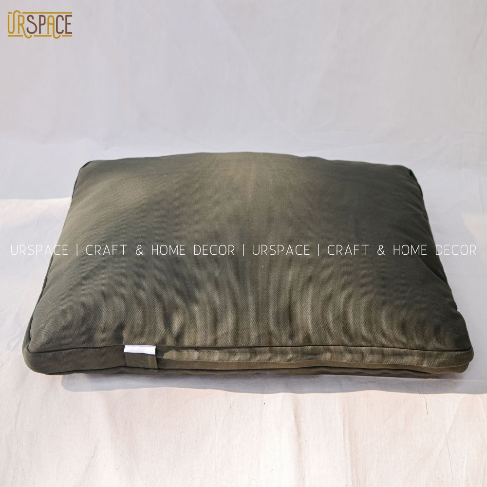 Đệm Thiền Yoga URSPACE Hình Chữ Nhật Bằng Gòn Đơn Sắc /