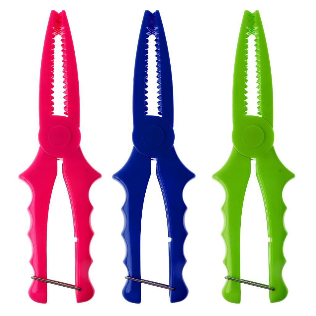 Fishing Lip Grip ABS Plastic Fish Lip Holder Gripper Grabber Fishing Pliers, 3 Colors