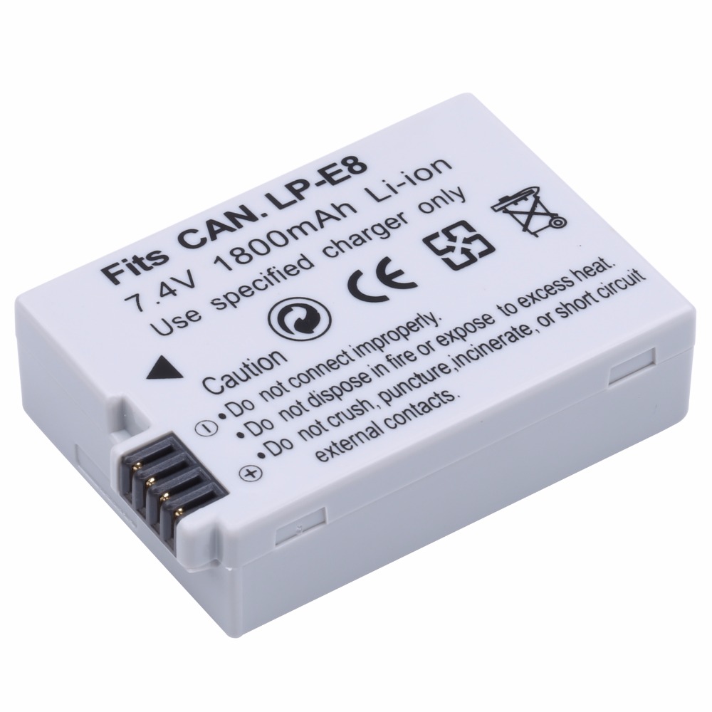 Pin Dành Cho Máy Ảnh Canon LP-E8 1800mAh Cao Cấp AZONE