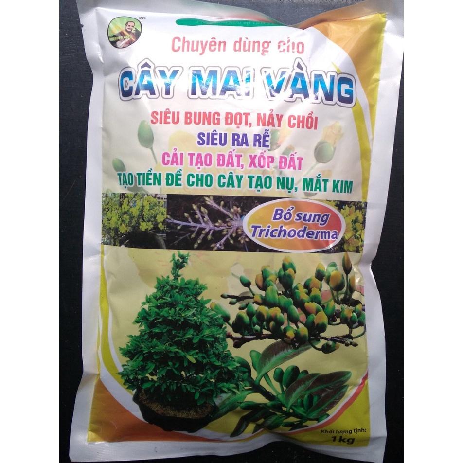 Bộ 3 phân bón xanh lá ở cây Mai