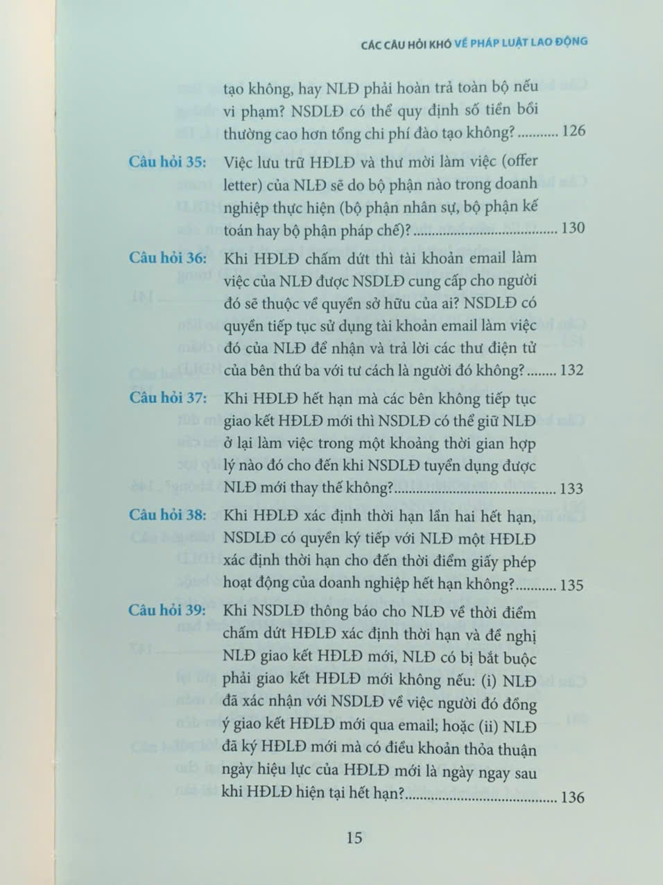 Các câu hỏi khó về pháp luật lao động