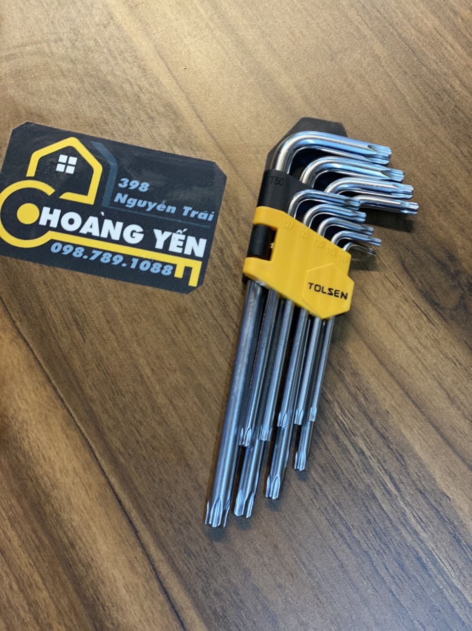 Lục Giác Đầu Bông Bộ 9 Cây Tolsen 20056