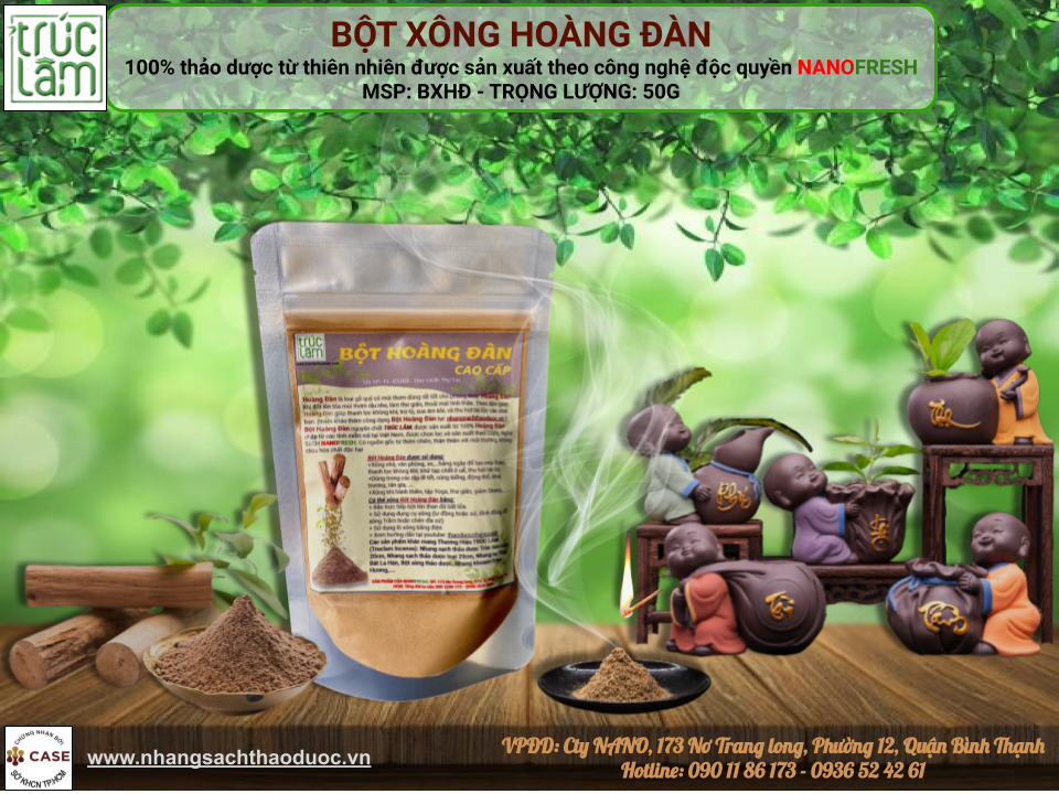 BỘT XÔNG HOÀNG ĐÀN