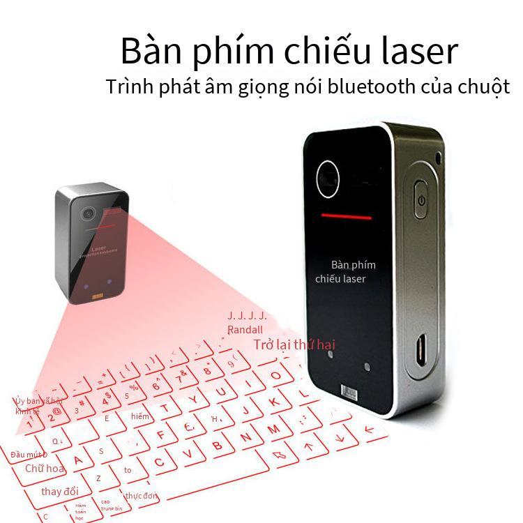 Khuyến mại bàn phím bluetooth bluetooth bàn phím trình chiếu ảo bàn phím laser không dây bàn phím laser hỗ trợ giọng nói