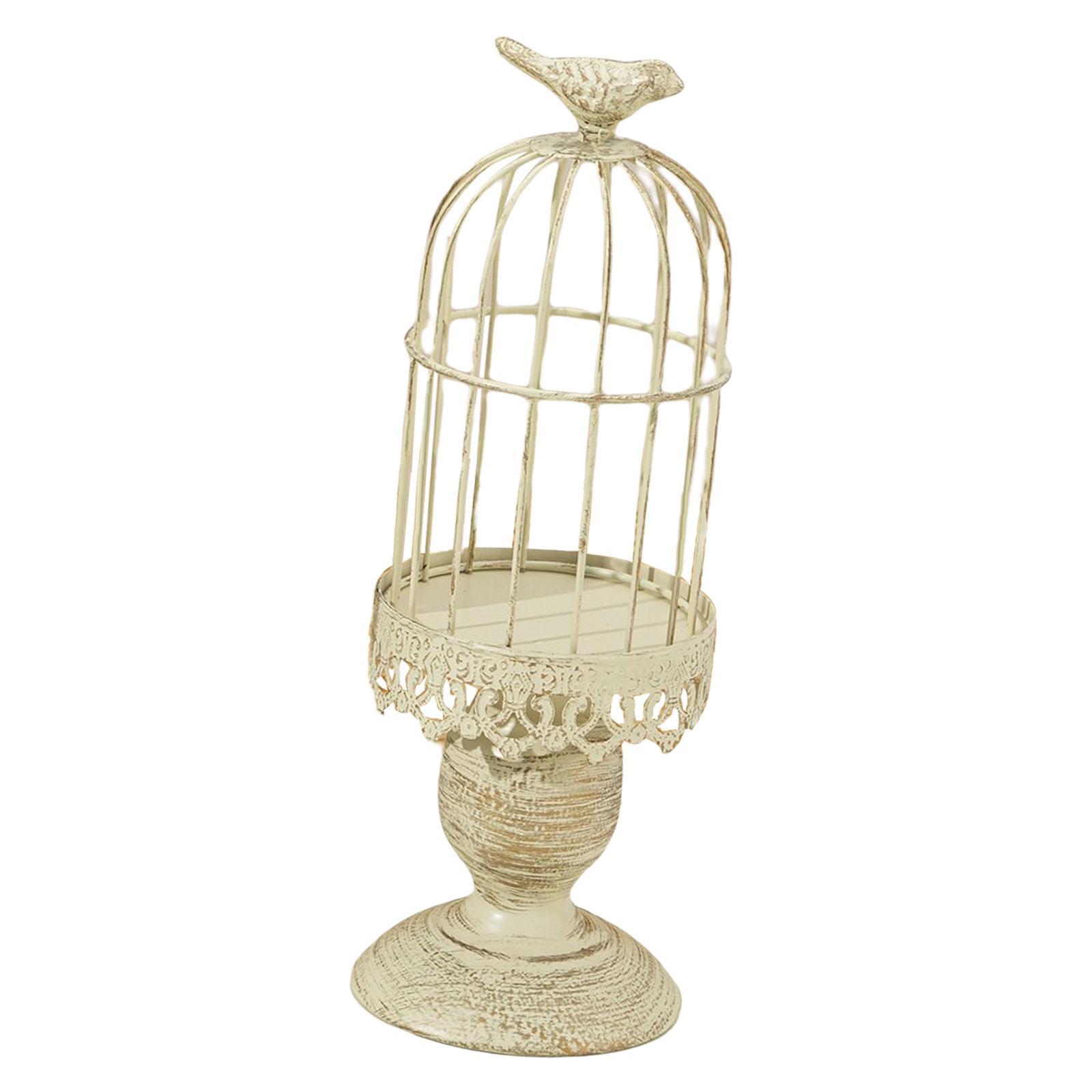 Bird Cage Candle Holder Pillar Candle Holder for Party Events Decoration