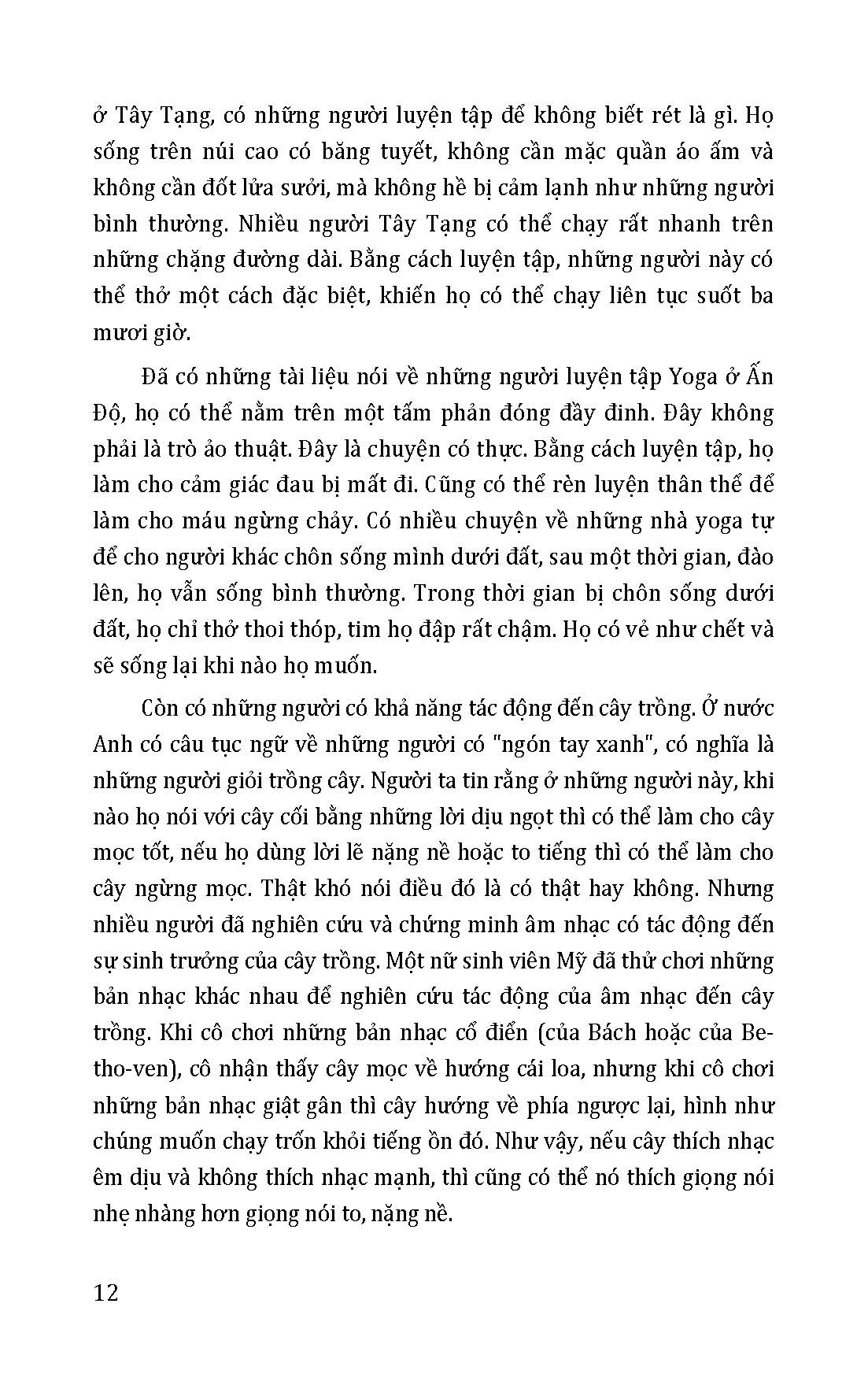 Những Khả Năng Kỳ Diệu Của Con Người