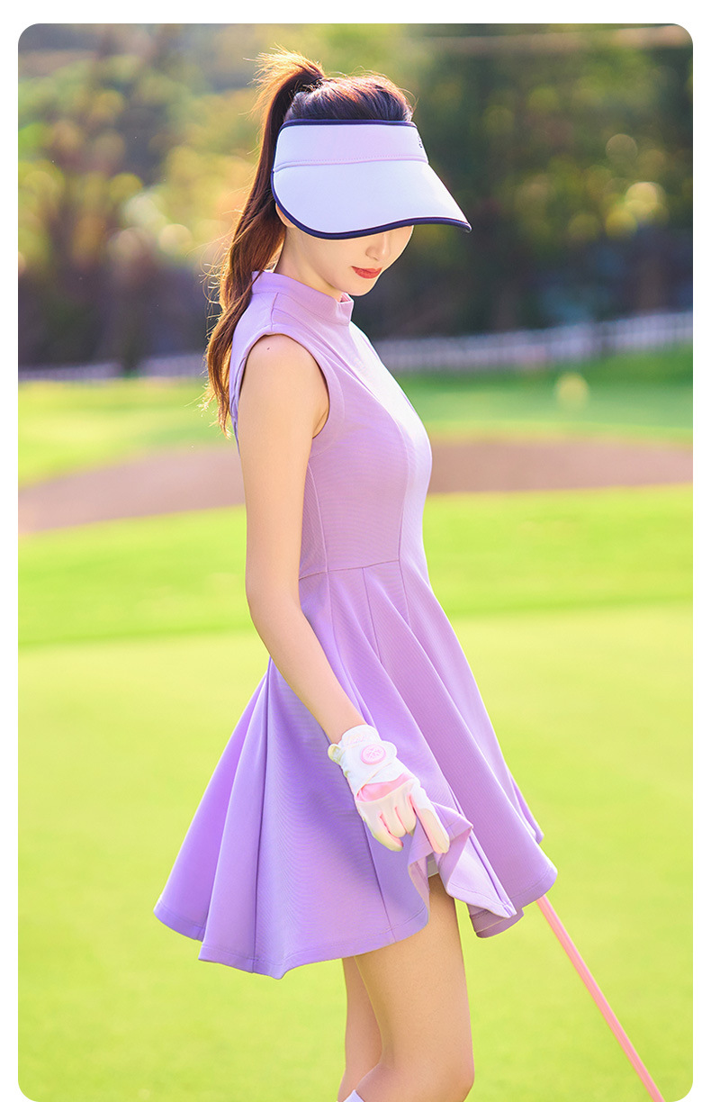 Áo váy liền thân Golf nữ