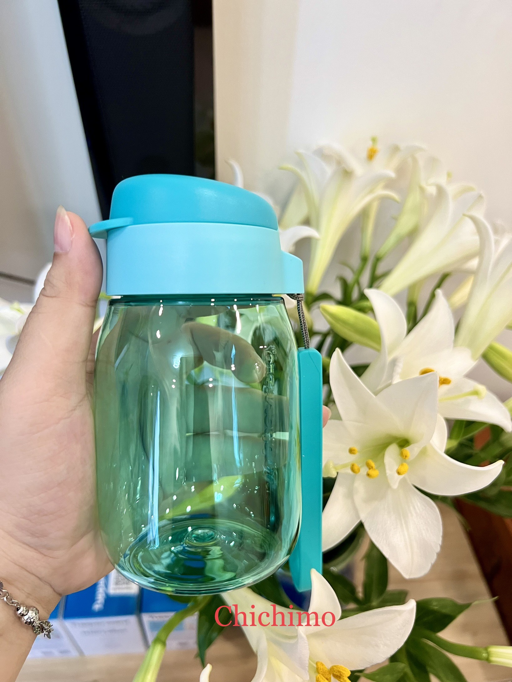 Bình Nước Tupperware Mini Lohas 350ml - Hàng Chính Hãng