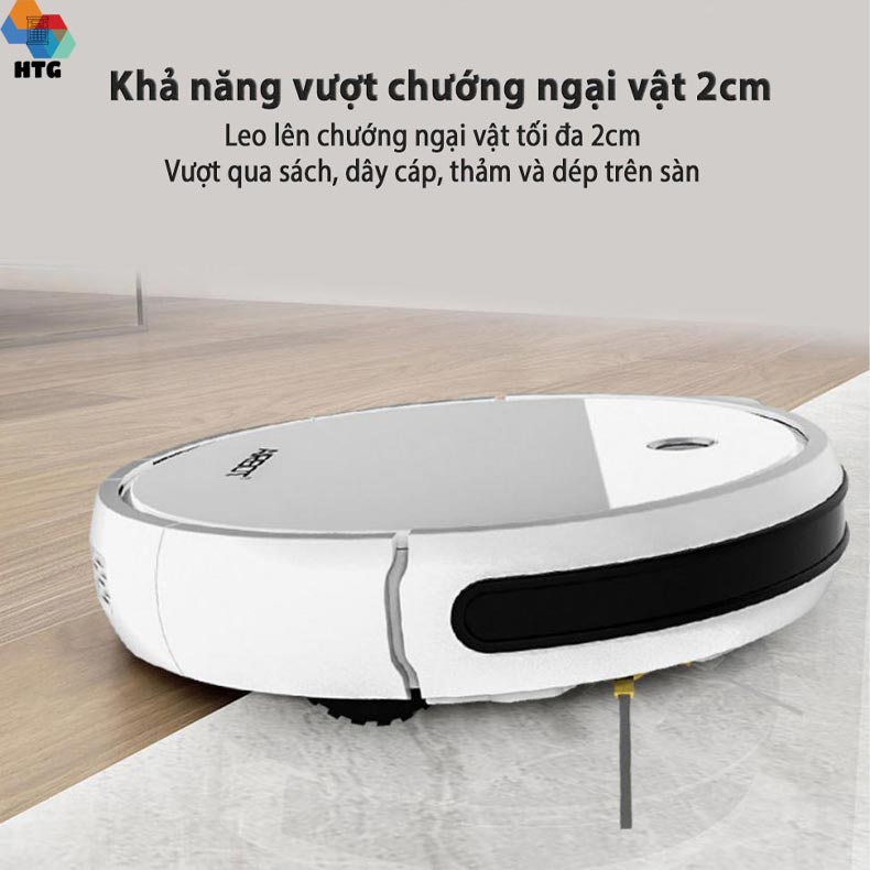 Robot hút bụi airbot OUSI-A500 Sở Hữu 3 In 1, Hút Quét Và Lau Sạch Sâu, Lập Kế Hoạch Hoạt Động Kết Nối Ứng Dụng Qua Điện Thoại, Hàng Chính Hãng