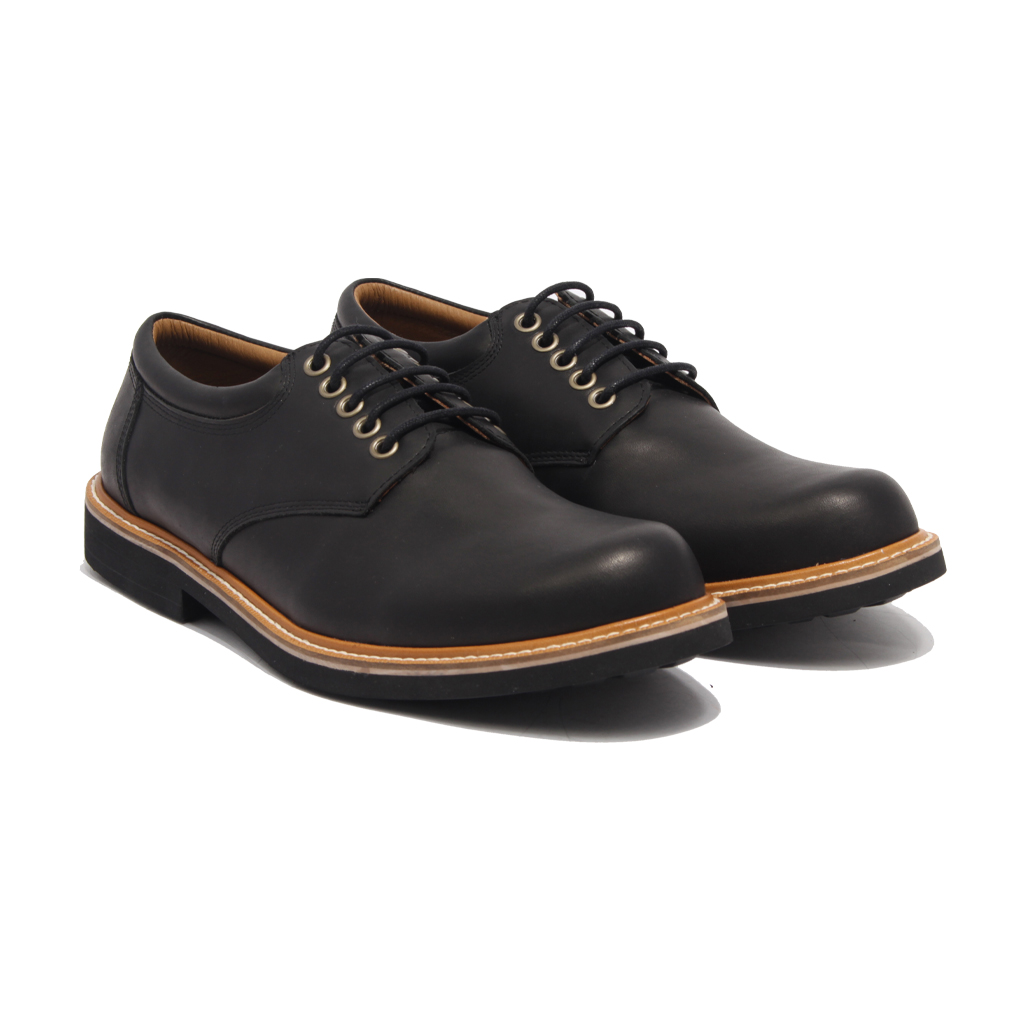 Giày Tây Nam Công Sở Banuli Da Bê Italian Dây Buộc Cap Toe Oxford H1CO1 (Da Veg Itali Mềm Dẻo, Đế Siêu nhẹ, Bảo Hành Trọn Đời)