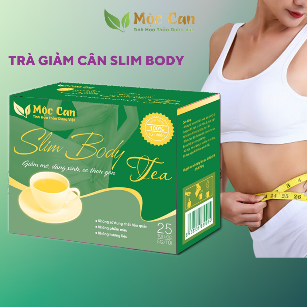 Trà hỗ trợ giảm cân Mộc can hỗ trợ giảm cân an toàn hiệu quả