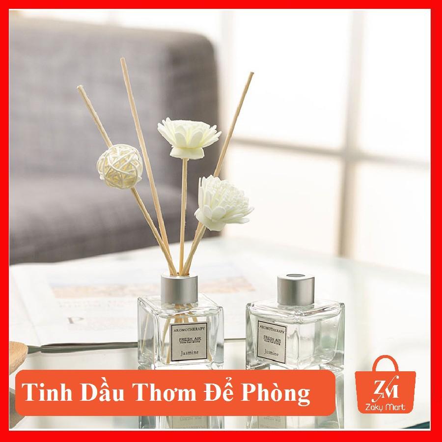 Tinh Dầu Thơm Để Phòng Kèm Hoa Giấy Tán Hương