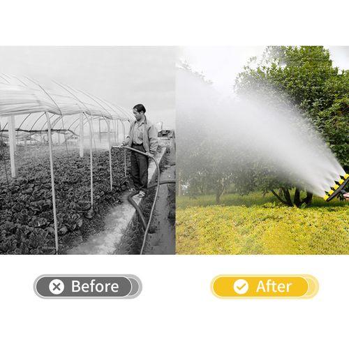Vòi Phun Tưới Cây Đa Dụng Garden Sprinkler Adjustable Multi-head Sprinkler Head