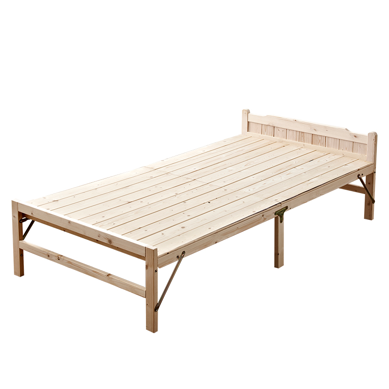 giường xếp đa năng gấp gọn gỗ thông - giường gấp gọn gỗ thông cao cấp