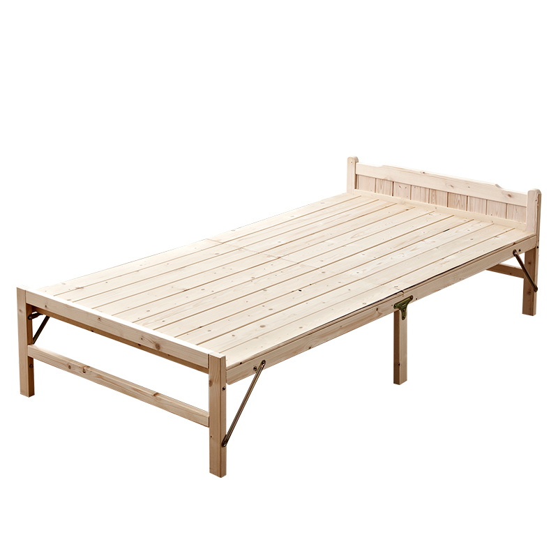 Giường xếp đa năng gấp gọn gỗ thông - giường gấp gọn gỗ thông cao cấp