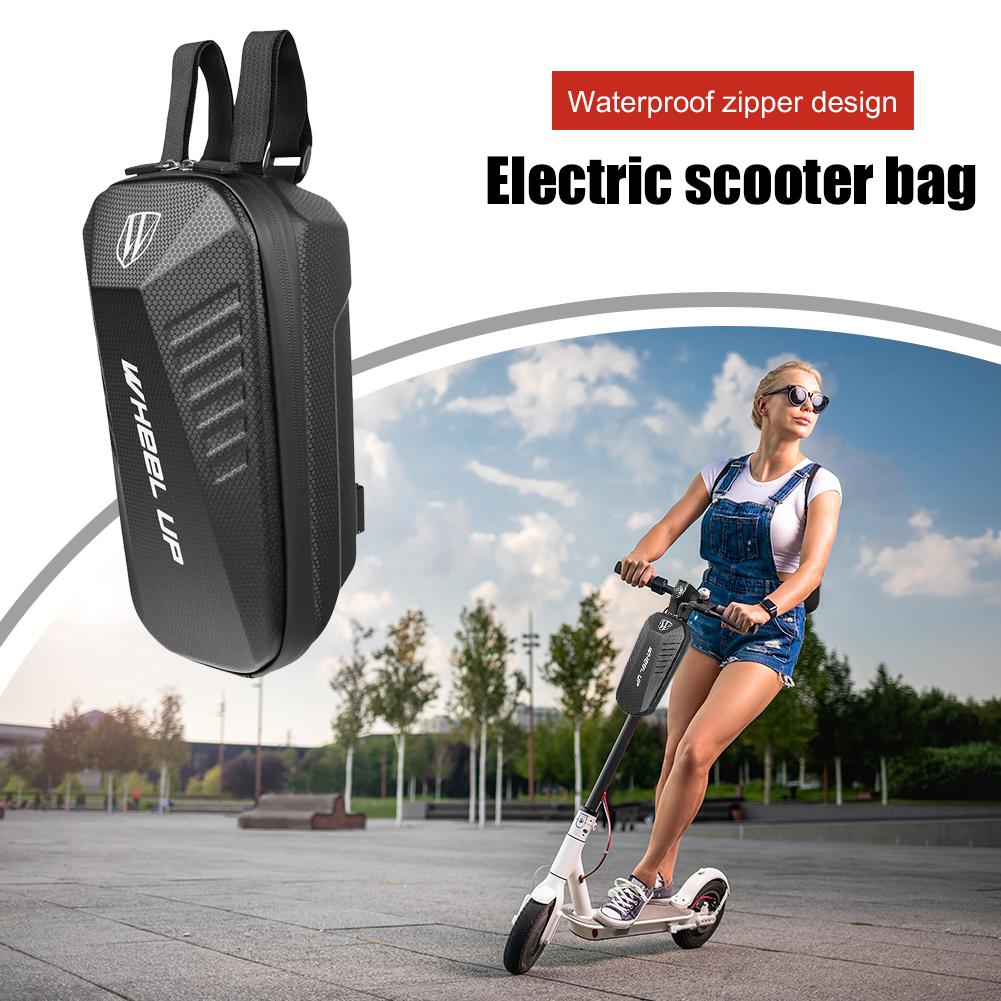 Bánh xe tăng 3l/2L Túi điện treo túi treo cứng khung hình khóa kéo chống thấm nước cho Xiaomi M365 Pro Ninebot HX X7 Color: 24x10x8cm