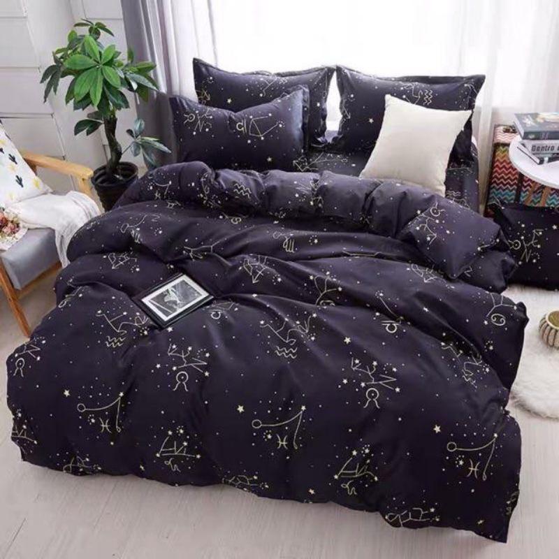 Bộ 5 Món Vỏ Chăn Ga Gối Coton poly cao cấp
