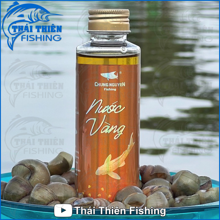 Nước Vàng Chung Nguyễn Fishing Làm Tăng Hương Vị Mồi,  Kích Thích Cá Ăn Dùng Câu Cá Chép, Trắm Cỏ, Đen