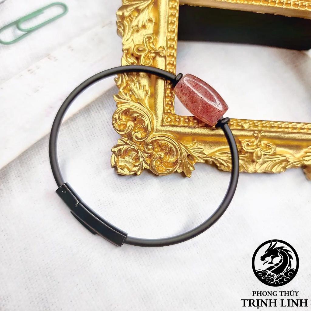 VÒNG TAY LU THỐNG TRÒN TA DÂU TÂY HỒNG